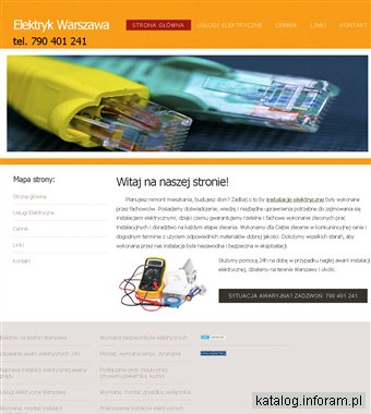 Elektryk Warszawa, usługi elektryczne Warszawa