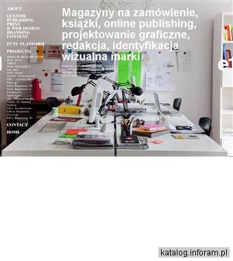 Custom publishing, studio graficzne Warszawa - e1
