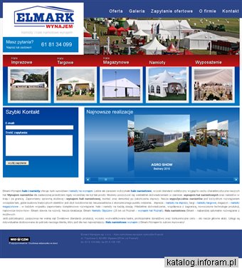 Hale namiotowe wynajem