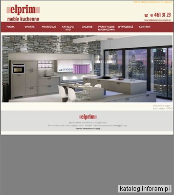ELPRIM ARKADIUSZ ŚWIDURSKI szafy na zamówienie Szczecin