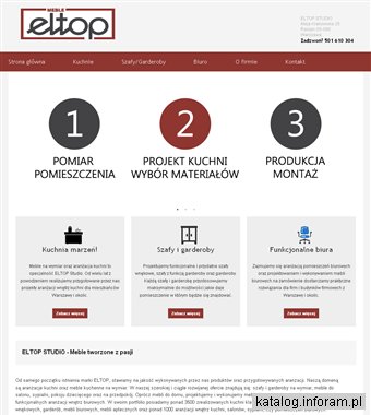 Meble biurowe na wymiar Warszawa - Eltop Studio