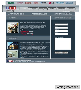 ELZET klimatyzacja do domu