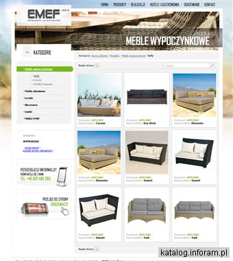 Emef.pl - meble ogrodowe