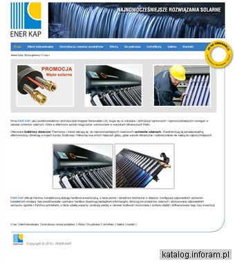 Ogrzewanie solarne - kolektorysłoneczne - Enerkap