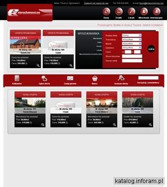 Nieruchomości w obrębie miasta Toruń