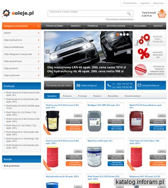 Olej hydrauliczny - eoleje.pl