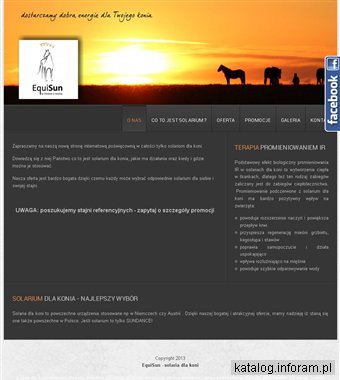 Solarium dla koni equisun