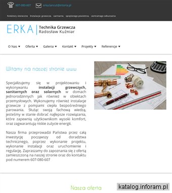 Instalacje grzewcze - Erka