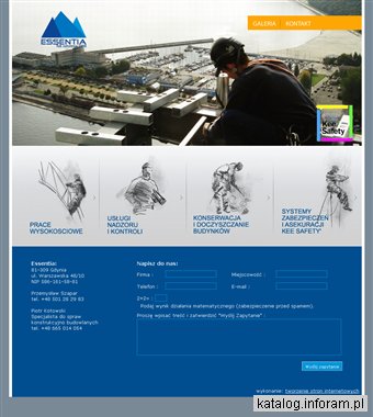 BHP prac wysokościowych