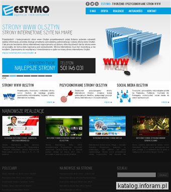 Estymo - tworzenie i pozycjonowanie stron www Olsztyn