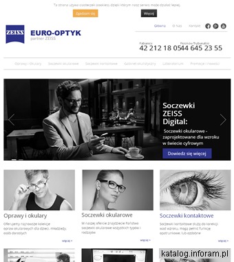 EURO-OPTYK okulary dwuogniskowe Pabianice