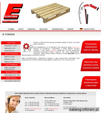 Palety przemysłowe Euroban