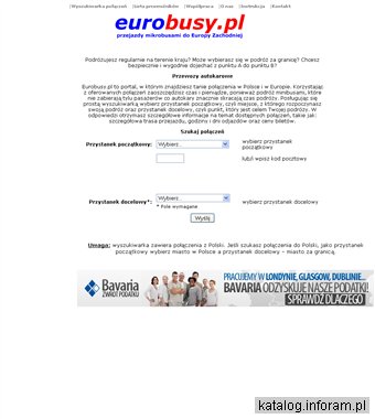 Przejazdy autokarowe w kraju i zagranicą