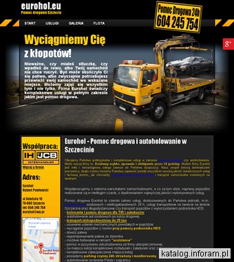 EUROHOL autoholowanie Szczecin
