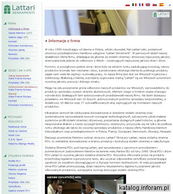 Lattari Stolarka Okienna