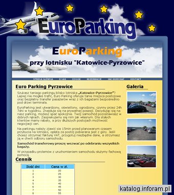 Parking w Pyrzowicach