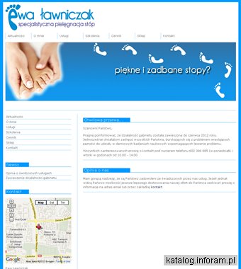 Podolog Ewa Ławniczak. Specjalistyczna pielęgnacja stóp