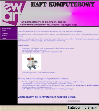 EWART Haft komputerowy