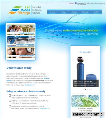 Dezynfekcja wody - Eko Woda Filtracia - EWF