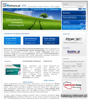 Strony Internetowe Warszawa, Ewitryna Sp.j.