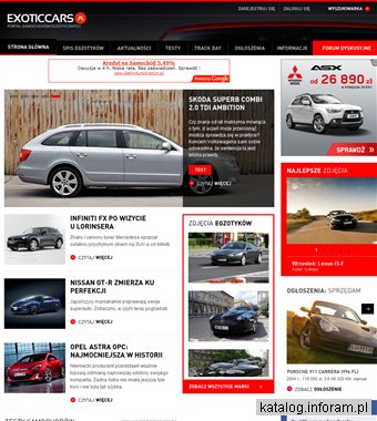 ExoticCars.pl - portal i forum samochodów egzotycznych