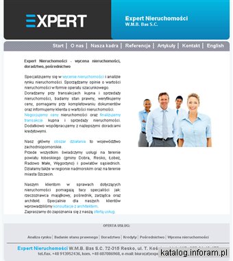 Expert Nieruchomości w województwie zachodniopomorskim