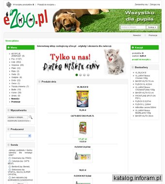 Internetowy sklep zoologiczny online - eZoo.pl