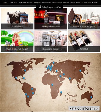 Fabryka Prezentów - kosze upominkowe