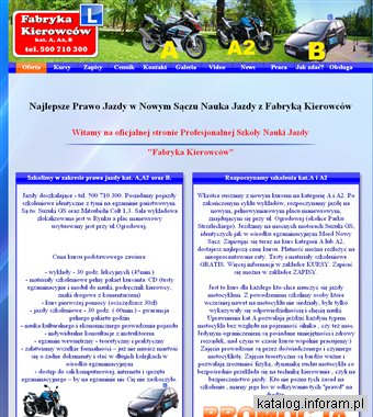 Nauka jazdy Nowy Sącz