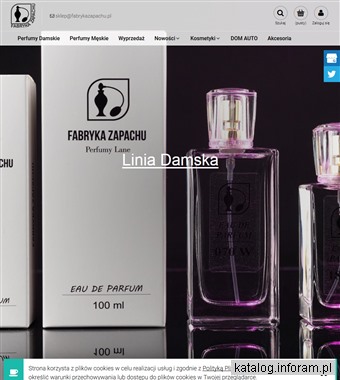 fabrykazapachu.pl akcesoria perfumeryjne