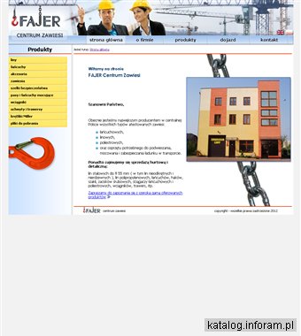 Liny, zawiesia linowe