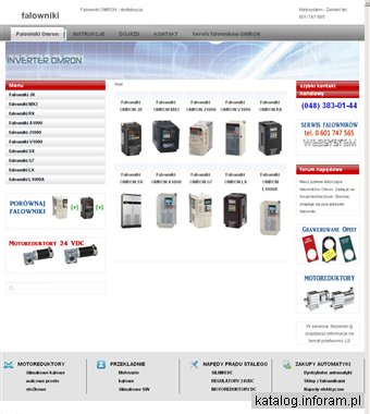 Falownik Omron usterki