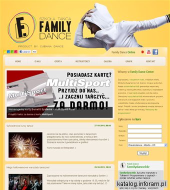 Szkoła tańca Łódź - Family Dance - Lekcje tańca, kurs tańca