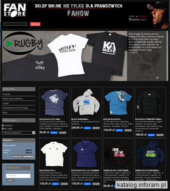 Koszulka reprezentacji rugby