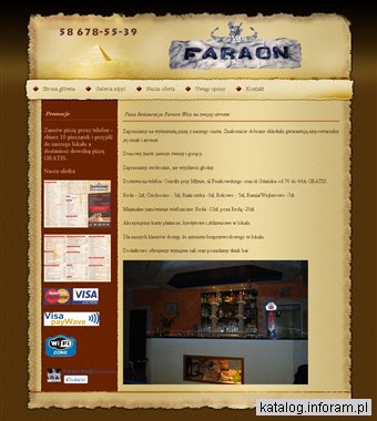 Pizza Restauracja Faraon Reda