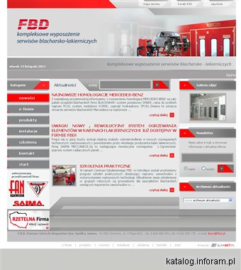 Kabiny lakiernicze - wyposażenie i akcesoria