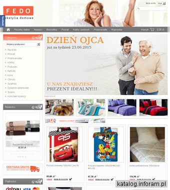 Sklep internetowy z pościelą FEDO