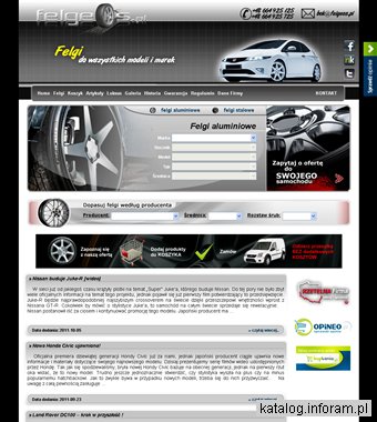 Felgi aluminiowe sklep