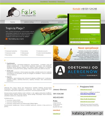 FELIS dezynsekcja Warszawa