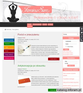 Zdrowie kobiet, ciąża, poród, dziecko - FeminaSum.pl