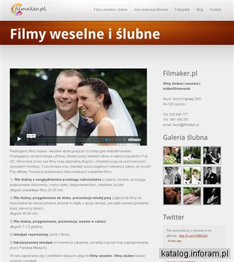 Filmy promocyjne, korporacyjne, reklamowe - Filmaker
