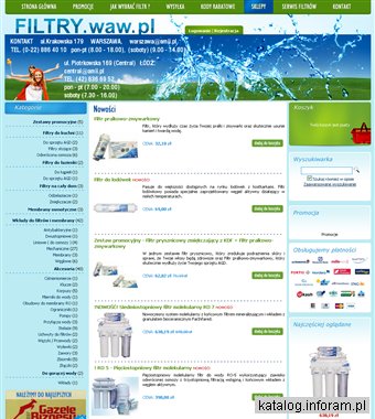 Filtry do wody Warszawa
