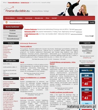 Finanse - www.finansedlaciebie.eu