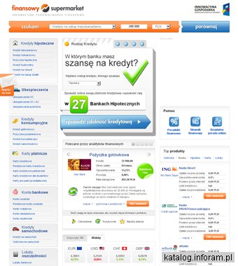 Porównywarka finansowa