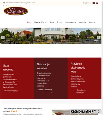 Sala weselna kielce - finezja-brzeziny.pl