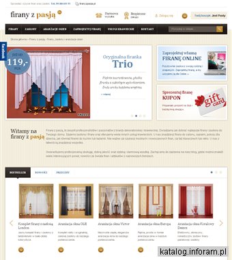 Firany z pasją - sklep internetowy