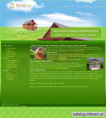 Domy z drewna - domki letniskowe i ogrodowe, altany, meble ogrodowe