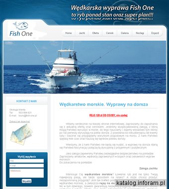 Wyprawy na dorsza, rejsy na dorsza - Fish One
