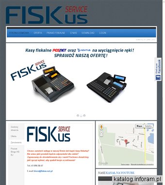 Kasy fiskalne, drukarki fiskalne, wagi FISKUS COMPUTER