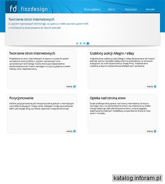 Webdesign - projektowanie stron www - CMS, CRM, szablony Allegro, grafika